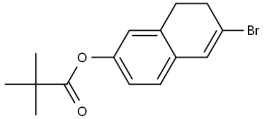 6-bromo-7,8-dihydronaphthalen-2-yl Pivalate